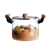 Borosilicate Visions Cookware Pot Binaural Glass Kitchen Accessories