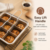Carbon Steel Brownie Pan | Professional Sheet Cake Pan | Heavy-Duty Baking | KitchenKlout Bakeware