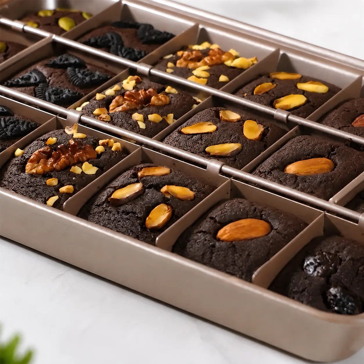 Carbon Steel Brownie Pan | Professional Sheet Cake Pan | Heavy-Duty Baking | KitchenKlout Bakeware