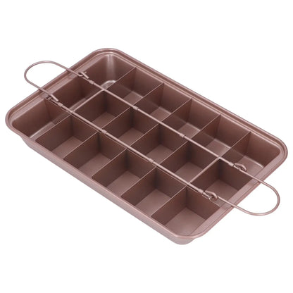 Carbon Steel Brownie Pan | Professional Sheet Cake Pan | Heavy-Duty Baking | KitchenKlout Bakeware