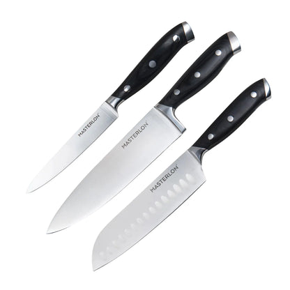 Chef Knife Set from MASTERPAN  | KitchenKlout Knives & Knife Sets