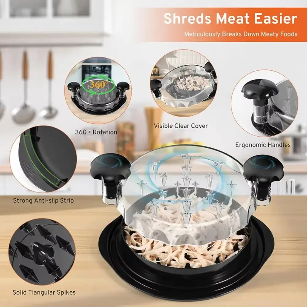 Chicken Shredder Tool - Kitchen Tool for Meat & Everyday Cooking Tasks