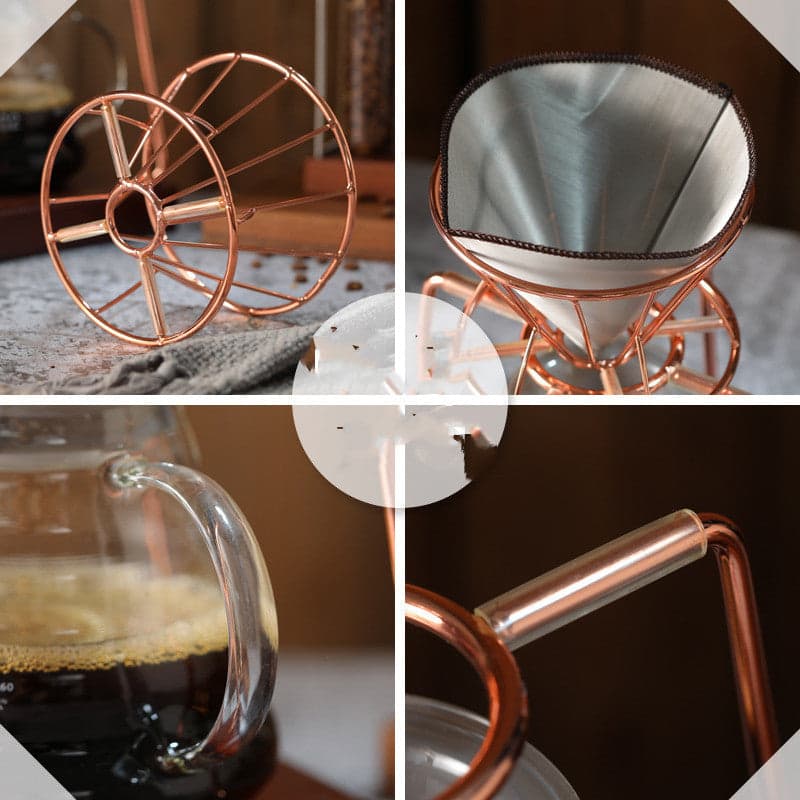 Coffee Pour Over Mount Tools Set Kitchen Accessories