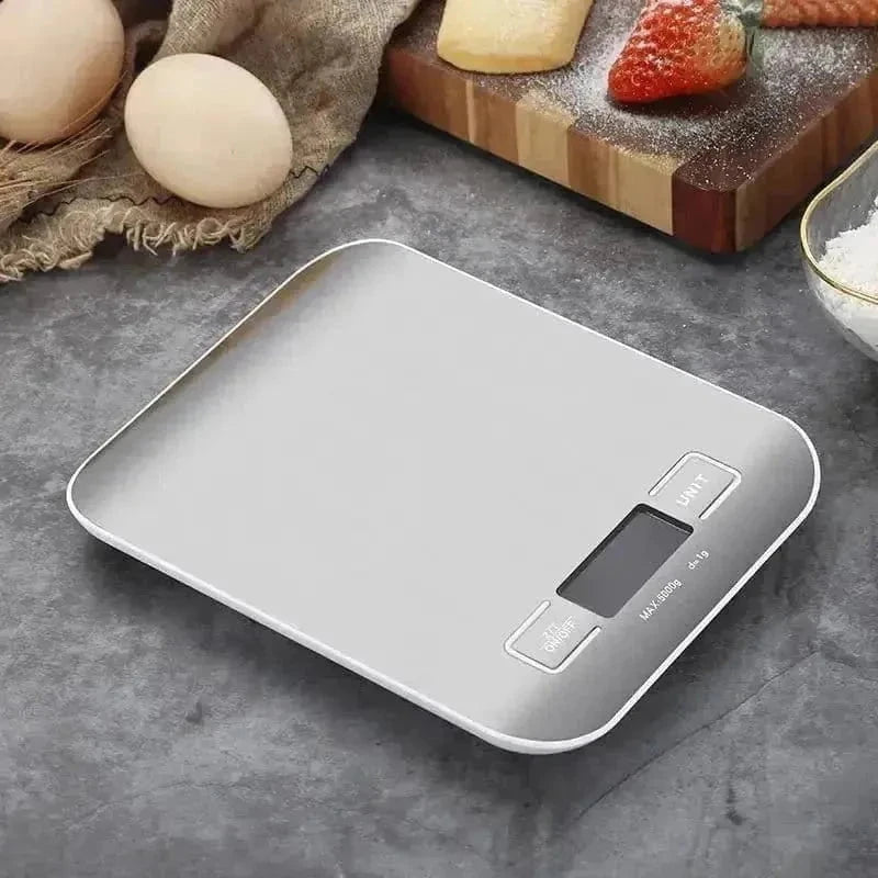 Digital Kitchen Scale – with 6 Units, LCD Display and Tare Function