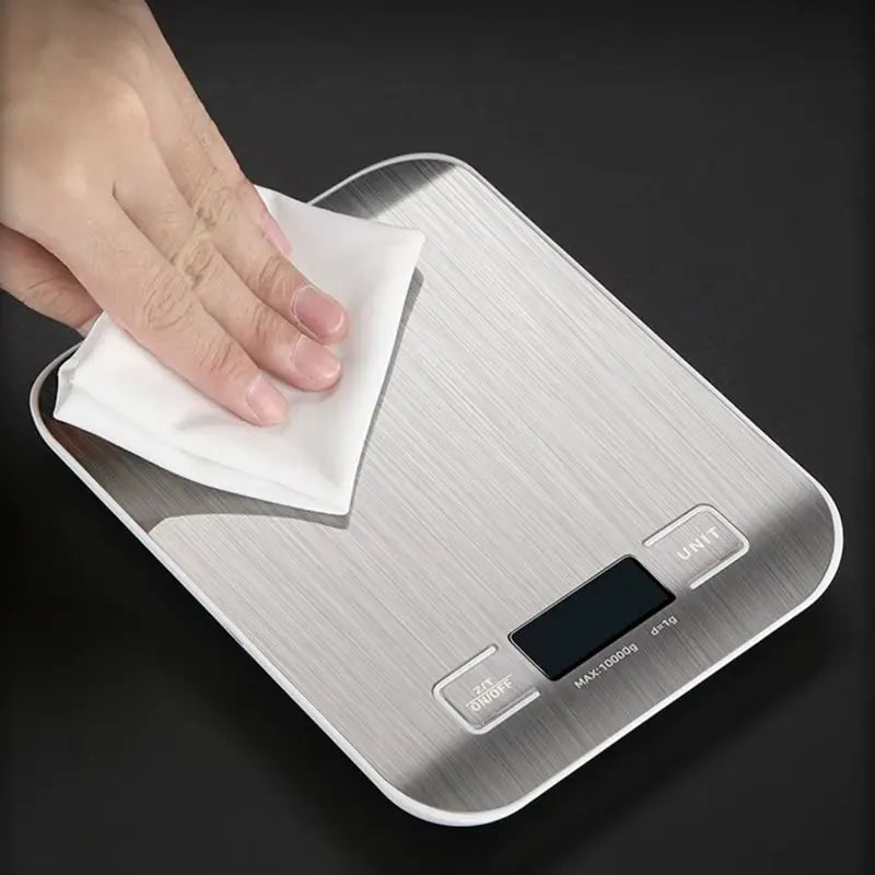 Digital Kitchen Scale - with 6 Units, LCD Display and Tare Function