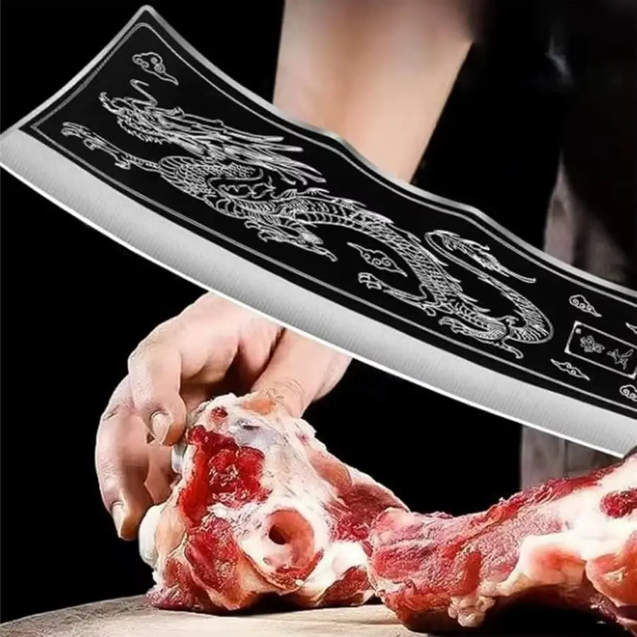 Dragon Slaying Knife Hand Made - Carbon Steel Meat Cleavers