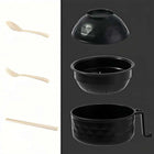 Eco - Bowl, With Tableware Large Capacity Environmentally Friendly Wheat Straw Draining Water Bowl Handle Anti - scalding - KitchenKlout