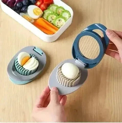 Egg slicer for perfect slices – Stainless Steel manual Slicer for Eggs