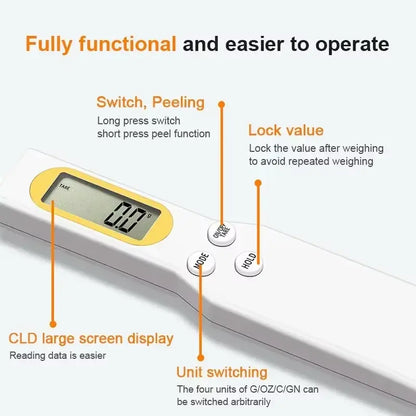 Electronic Digital Measuring Spoon Scale with LCD Display