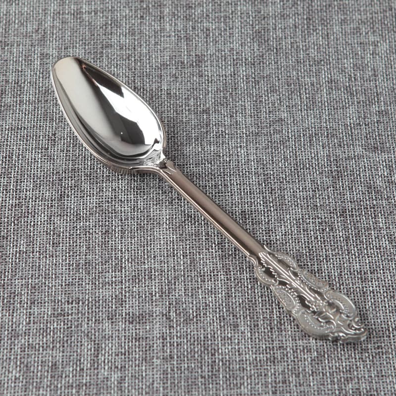 Electroplated Silver Cutlery Kitchen Accessories
