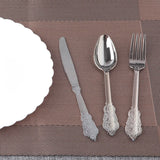 Electroplated Silver Cutlery Kitchen Accessories