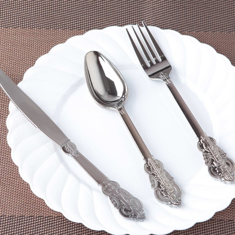 Electroplated Silver Cutlery