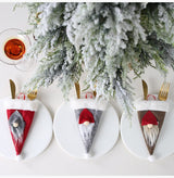 Faceless Doll Cutlery Set Cutlery Bag Kitchen Accessories