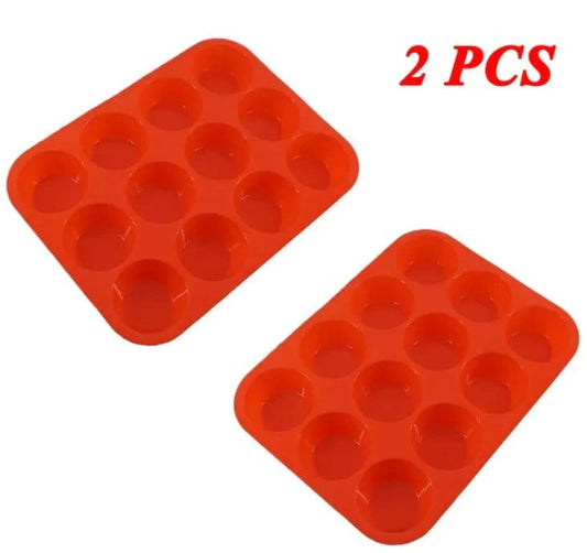 Flex Bake Silicone Tart Molds - KitchenKlout