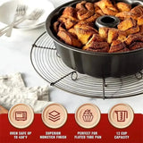 Fluted Tube Cake Pans - Carbon Steel Baking Mold | KitchenKlout