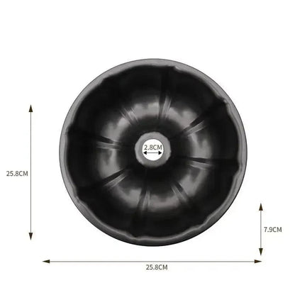 Fluted Tube Cake Pans - Carbon Steel Baking Mold | KitchenKlout