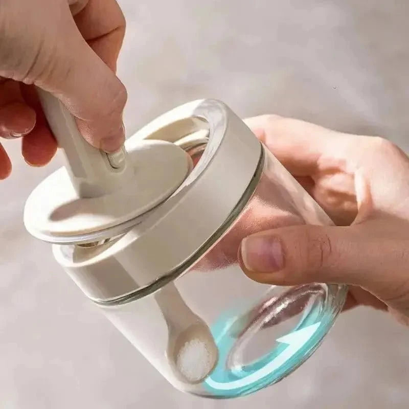 Glass Seasoning Bottle - Leak-Proof & Convenient | KitchenKlout