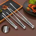 Grilling tongs - kitchen and barbecue essential - stainless steel - various sizes