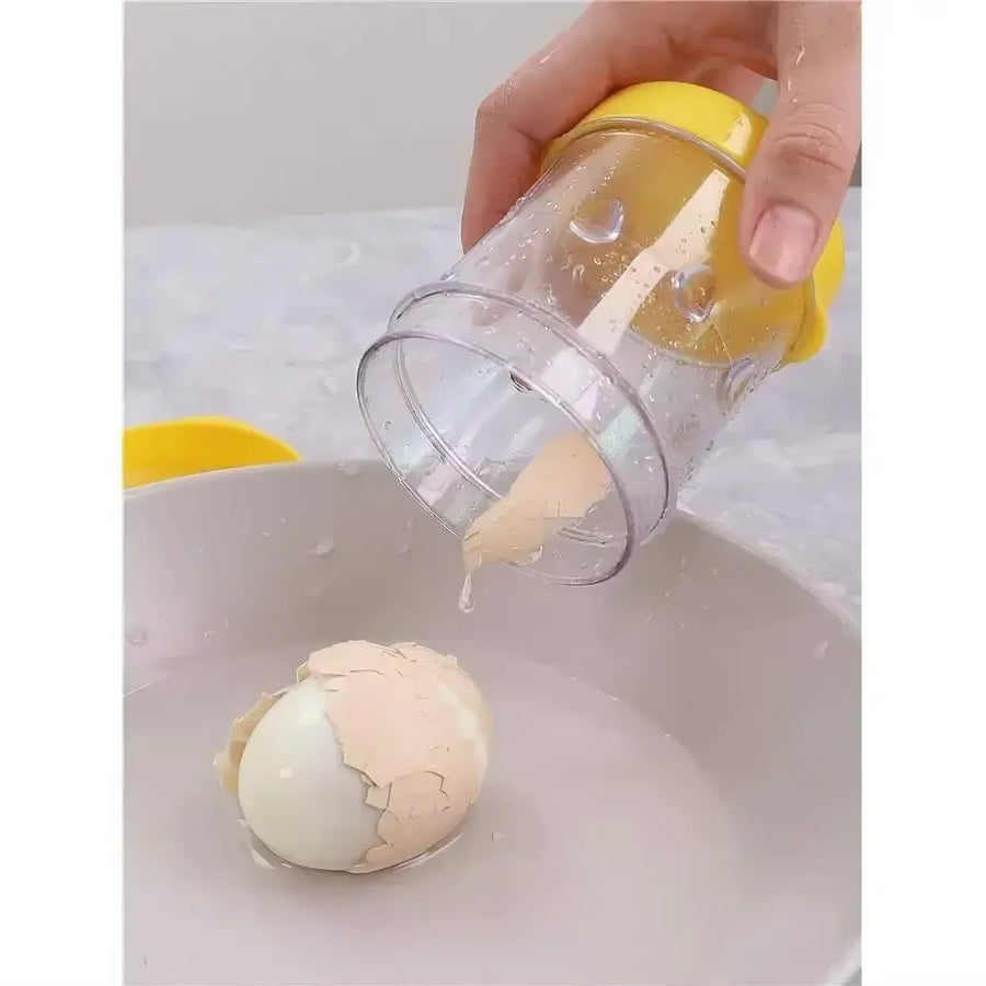 Hard Boiled Egg Peeler | Handheld Shell Remover