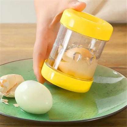Hard Boiled Egg Peeler | Handheld Shell Remover