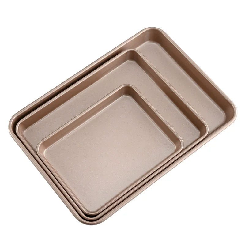 Heavy Duty Cookie Sheet - Choose Your Size | Small, Medium & Large Baking Pans | KitchenKlout Bakeware