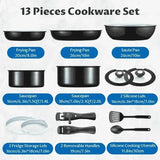 13-Piece Induction Cookware Set