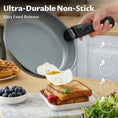 Induction Cookware with Healthy Ceramic Coating, Nonstick Pots and Pans Set 13pcs with Detachable Handles - KitchenKlout