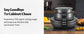 Induction Cookware with Healthy Ceramic Coating, Nonstick Pots and Pans Set 13pcs with Detachable Handles - KitchenKlout