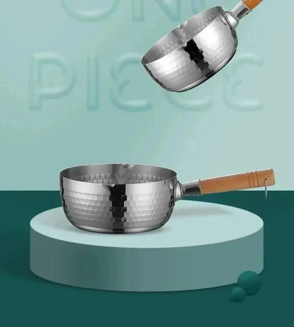 Japanese Snowflake Pot - Non-Stick Stainless Steel | KitchenKlout