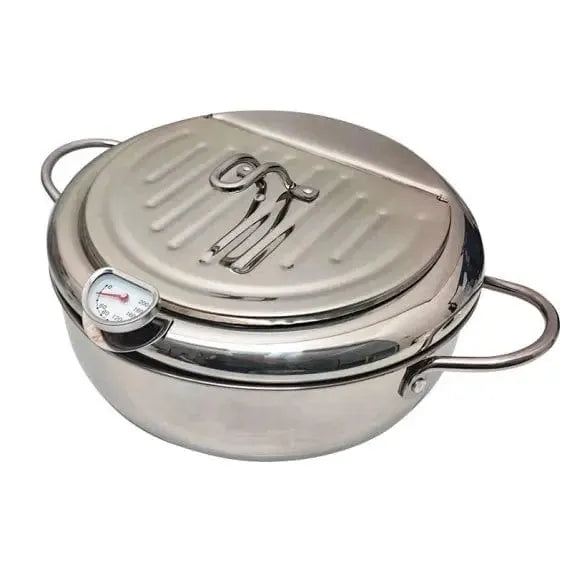japanese stainless steel deep fry pot tempura fryer