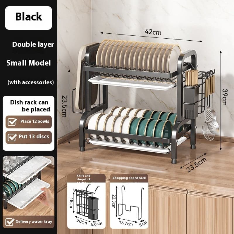 Kitchen Storage Bowl Dish Plate Storage Rack Kitchen Accessories