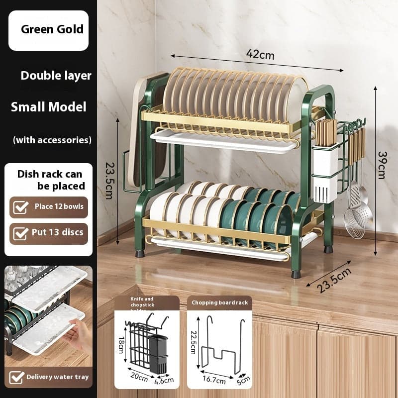 Kitchen Storage Bowl Dish Plate Storage Rack Kitchen Accessories