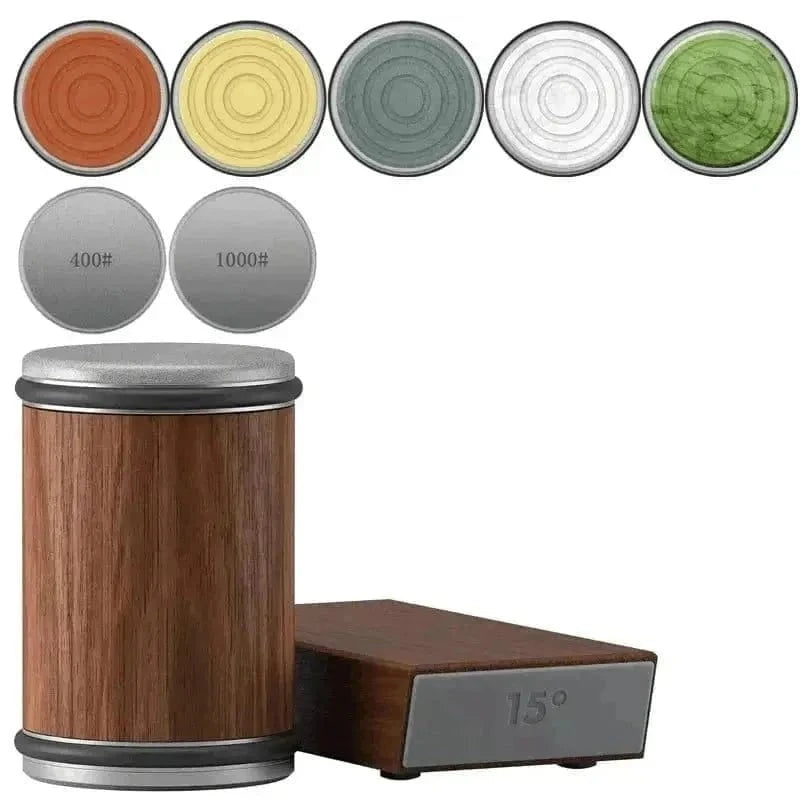 Magnetic Knife Sharpener - Effortless Kitchen Tool | KitchenKlout