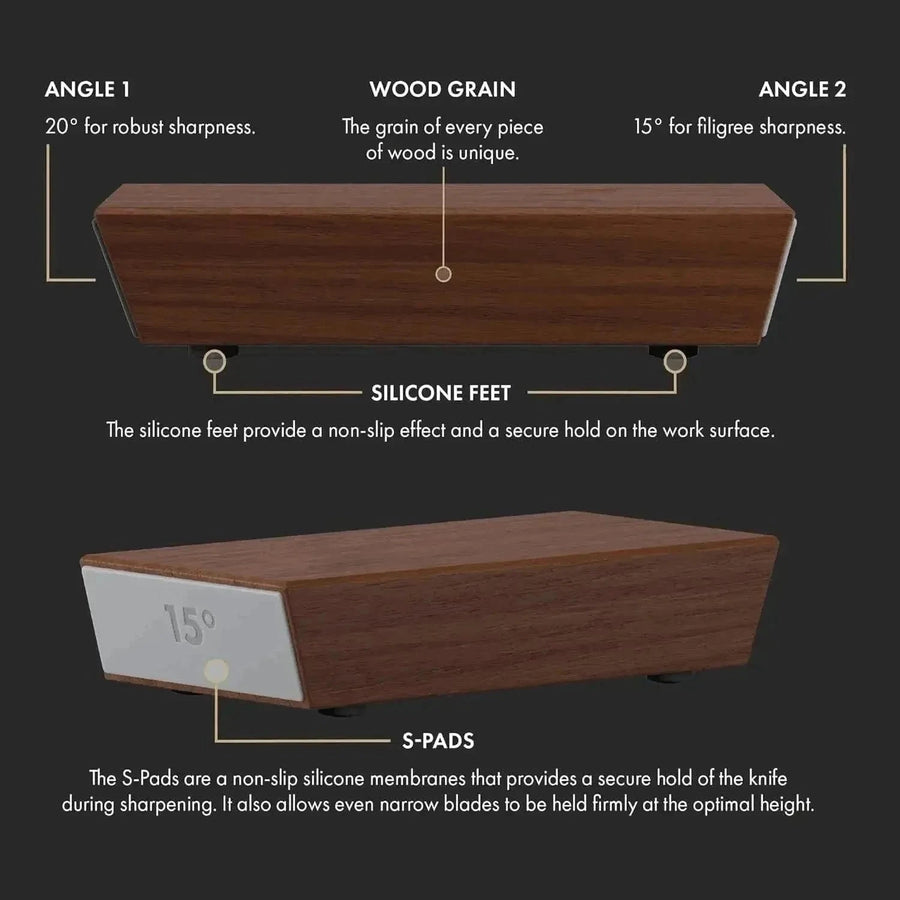 Magnetic Knife Sharpener - Effortless Kitchen Tool | KitchenKlout