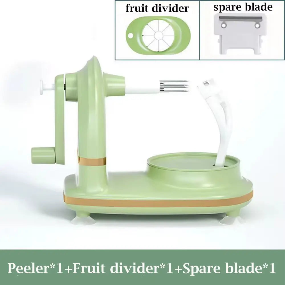 Manual Apple Peeler - Ergonomic Peeler for Apples & Firm Produce
