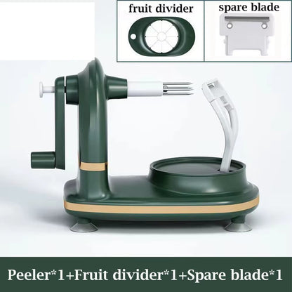 Manual Apple Peeler - Ergonomic Peeler for Apples & Firm Produce