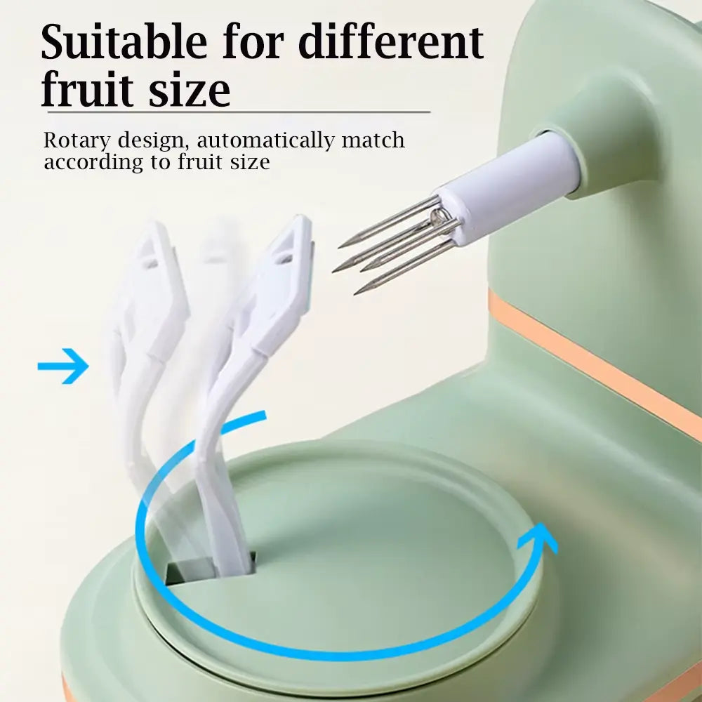 Manual Apple Peeler - Ergonomic Peeler for Apples & Firm Produce
