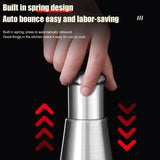 Manual Garlic Chopper & Food Processor - Mini Tool For Kitchen Prep