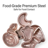 Mini Baking Pan | Choose Your Shape | Ghost, Pumpkin, Rabbit & More | KitchenKlout Bakeware