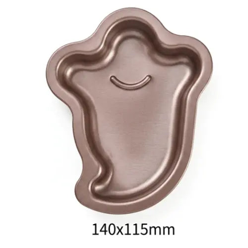 Mini Baking Pan | Choose Your Shape | Ghost, Pumpkin, Rabbit & More | KitchenKlout Bakeware