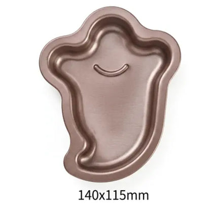Mini Baking Pan | Choose Your Shape | Ghost, Pumpkin, Rabbit & More | KitchenKlout Bakeware