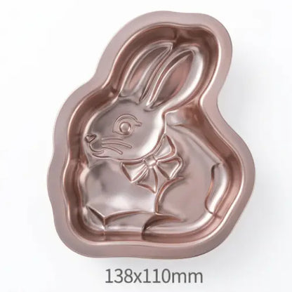Mini Baking Pan | Choose Your Shape | Ghost, Pumpkin, Rabbit & More | KitchenKlout Bakeware