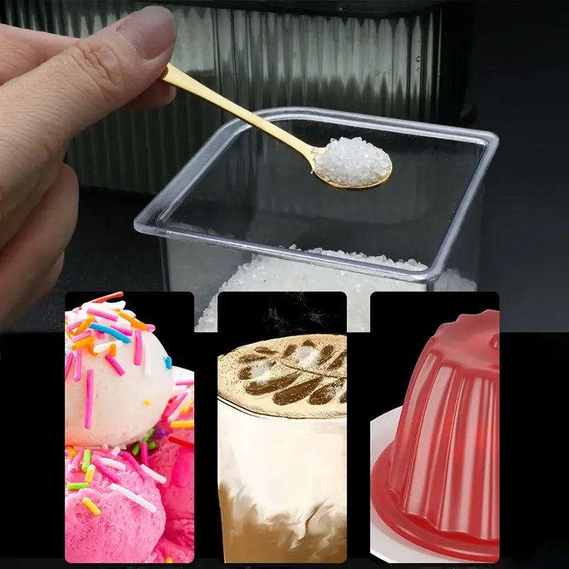 Mini Stainless Steel Spoon - 7.5 cm Versatile Tiny Spoon for Cooking & Serving