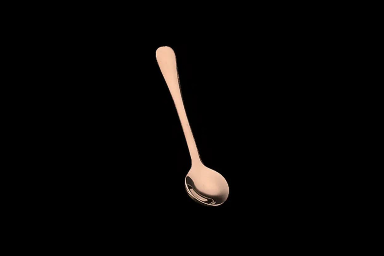 Mini Stainless Steel Spoon - 7.5 cm Versatile Tiny Spoon for Cooking & Serving