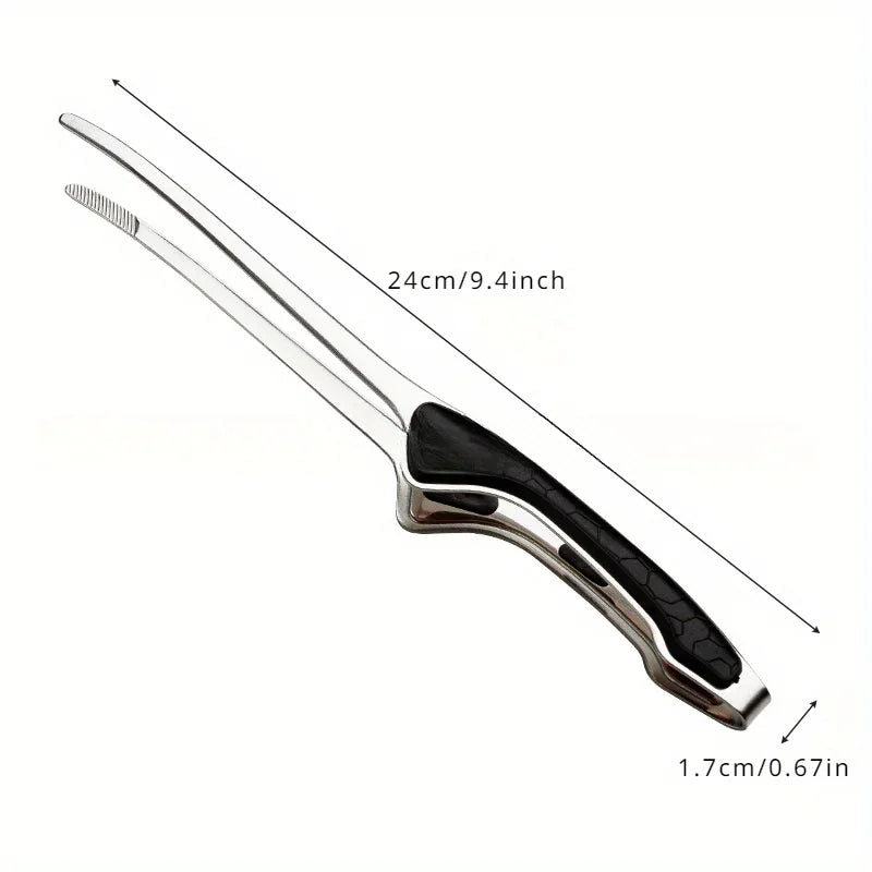 Miniature Stainless Steel Kitchen Tongs - 3 Colors | Non-Slip Tiny Cooking Tool 
