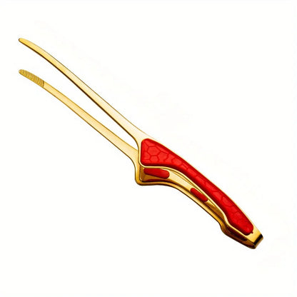 Miniature Stainless Steel Kitchen Tongs - 3 Colors | Non-Slip Tiny Cooking Tool 