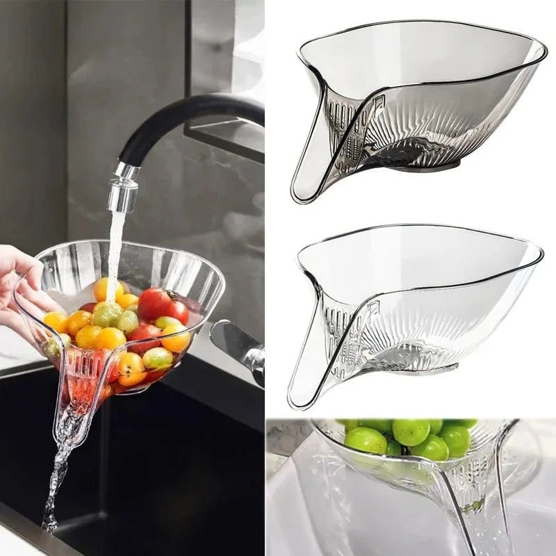 Multifunctional Washing Drain Baskets Household Vegetable Basin Kitchen Washing Fruit Plate Cleaning Bowl Kitchen Accessories - KitchenKlout