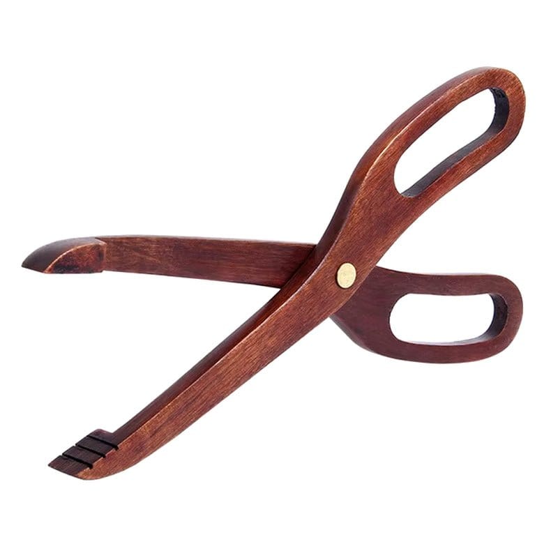 Natural Teak Wood Kitchen Tool Set: Spoon, Ladle, Turner, Rice Colander, and Soup Skimmer - KitchenKlout