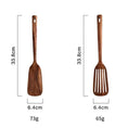 Natural Teak Wood Kitchen Tool Set: Spoon, Ladle, Turner, Rice Colander, and Soup Skimmer - KitchenKlout