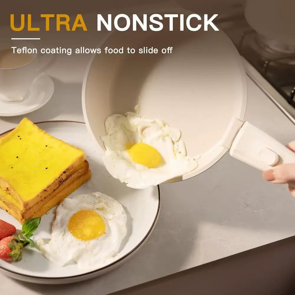 Non-Stick Cookware 21-Piece Ceramic Pots & Pans Set